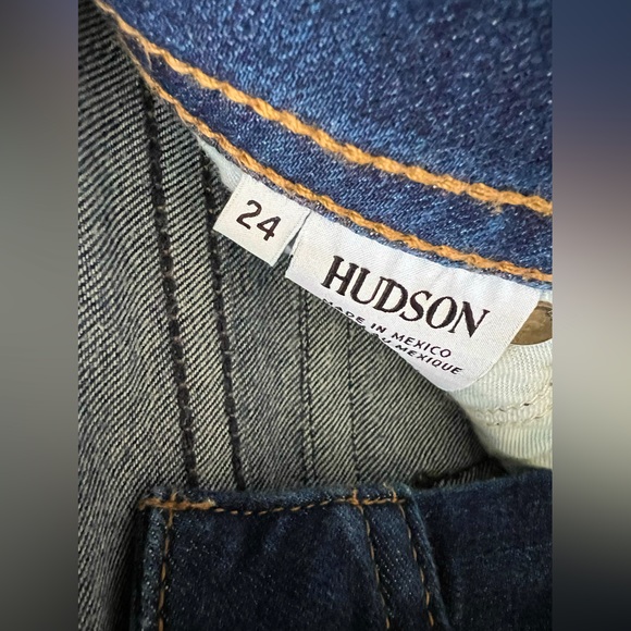 Hudson Jeans Palerme Knee Cuffed Jean Shorts - Picture 11 of 16